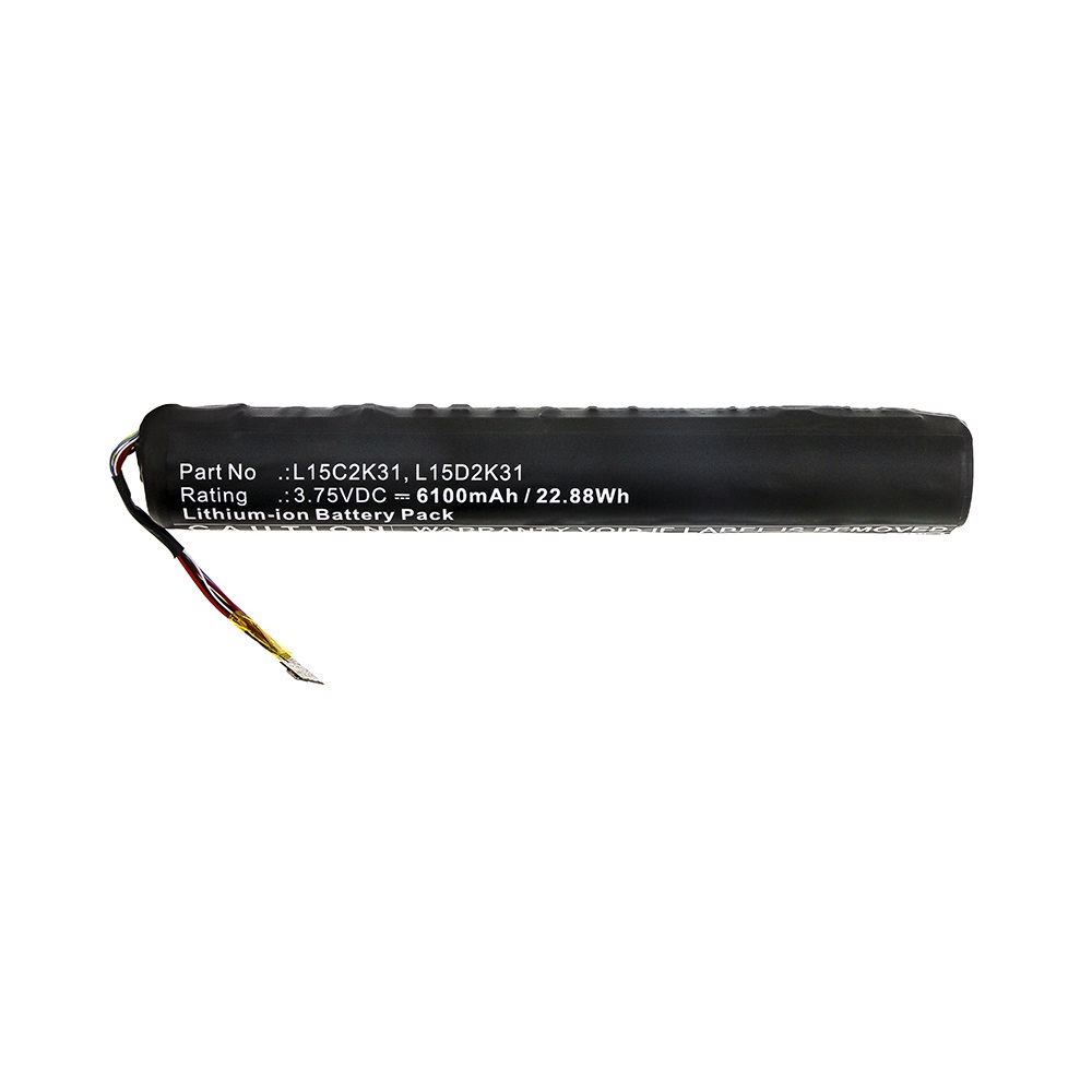 Synergy Digital Laptop Battery, Compatible with Lenovo L15C2K31 Laptop Battery (Li-ion, 3.75V, 6100mAh)