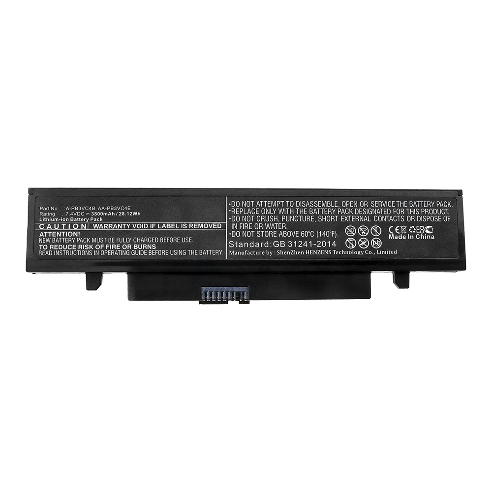 Synergy Digital Laptop Battery, Compatible with Samsung AA-PB3VC4B Laptop Battery (Li-ion, 7.4V, 3800mAh)