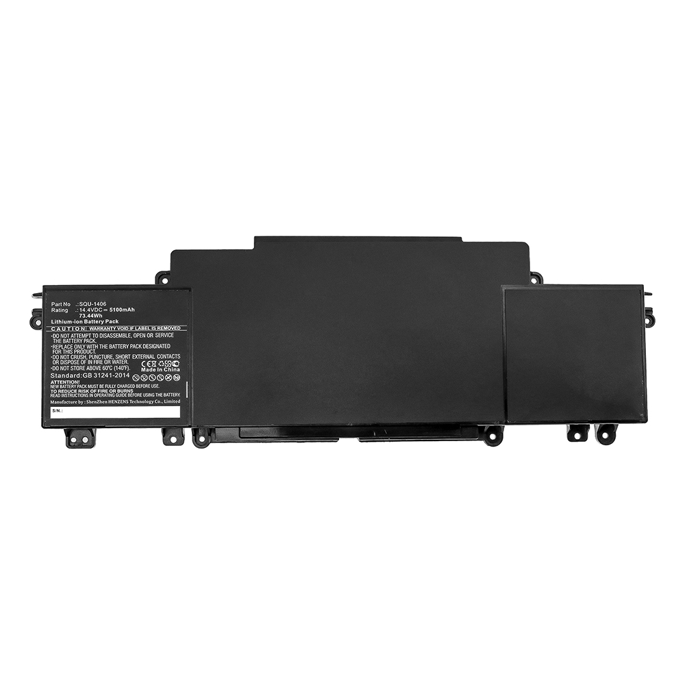 Synergy Digital Laptop Battery, Compatible with Thunderobot SQU-1406 Laptop Battery (Li-ion, 14.4V, 5100mAh)