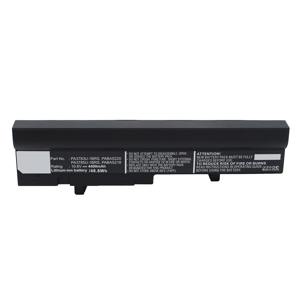 Synergy Digital Laptop Battery, Compatible with Toshiba PA3783U-1BRS Laptop Battery (Li-ion, 10.8V, 4400mAh)