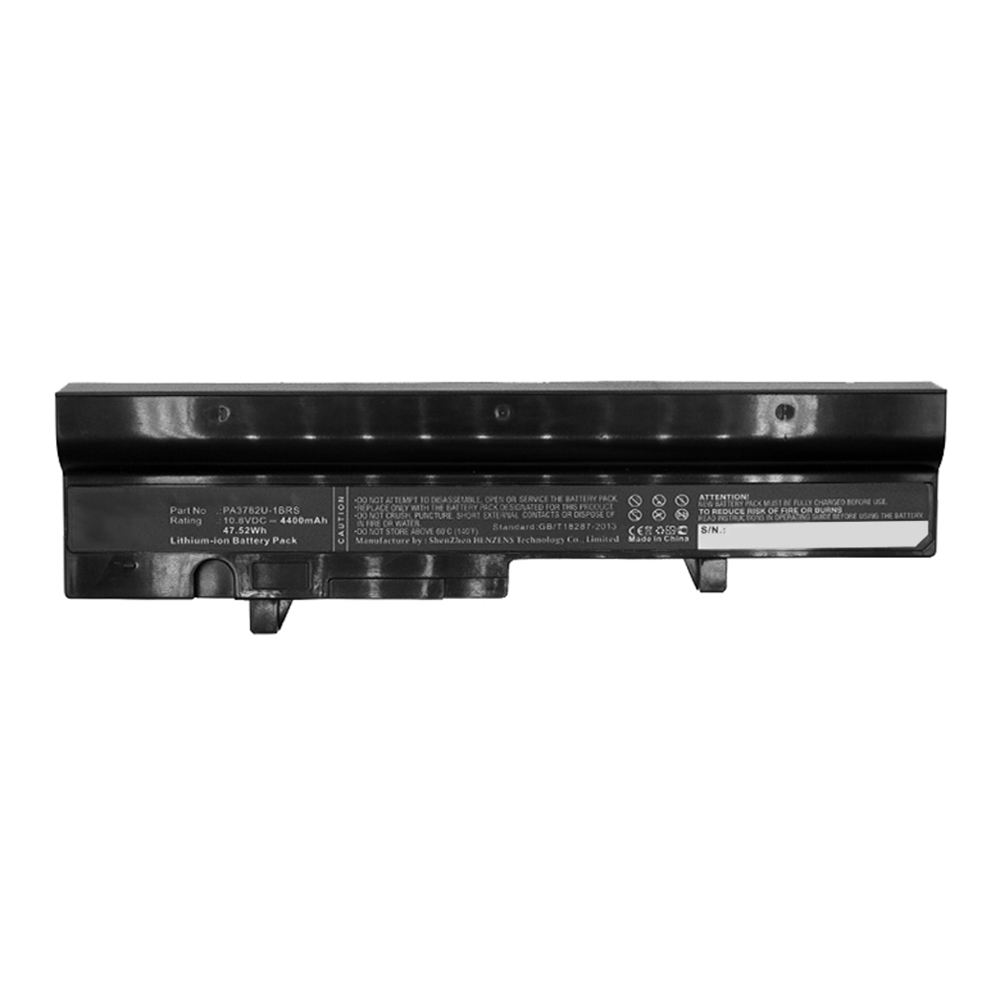 Synergy Digital Laptop Battery, Compatible with Toshiba PA3782U-1BRS Laptop Battery (Li-ion, 10.8V, 4400mAh)