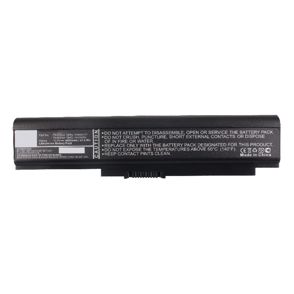 Synergy Digital Laptop Battery, Compatible with Toshiba PA3593U-1BAS Laptop Battery (Li-ion, 10.8V, 4400mAh)