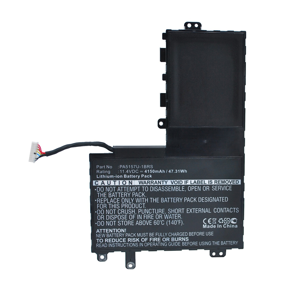 Synergy Digital Laptop Battery, Compatible with Toshiba PA5157U-1BRS Laptop Battery (Li-ion, 11.4V, 4150mAh)