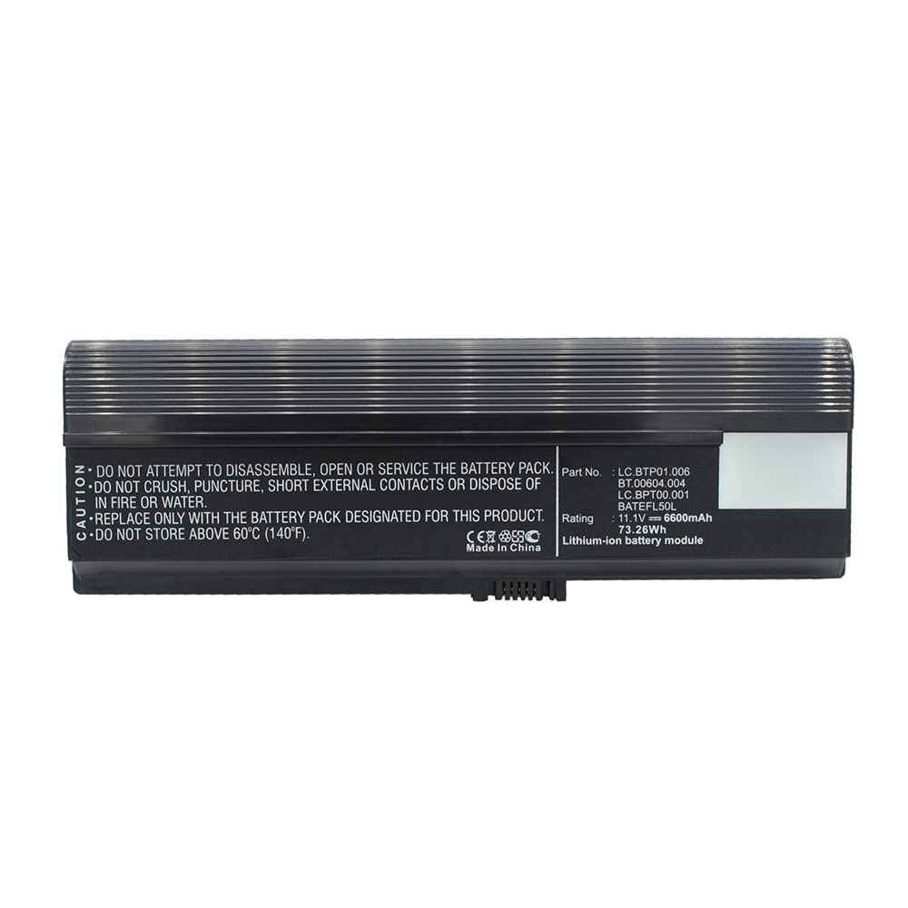 Synergy Digital Laptop Battery, Compatible with Acer BATEFL50L Laptop Battery (Li-ion, 11.1V, 6600mAh)