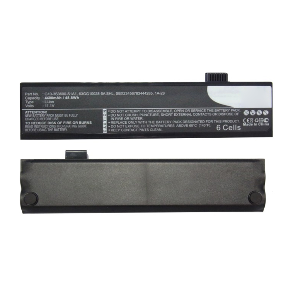 Synergy Digital Laptop Battery, Compatible with Advent G10-3S3600-S1A1 Laptop Battery (Li-ion, 11.1V, 4400mAh)