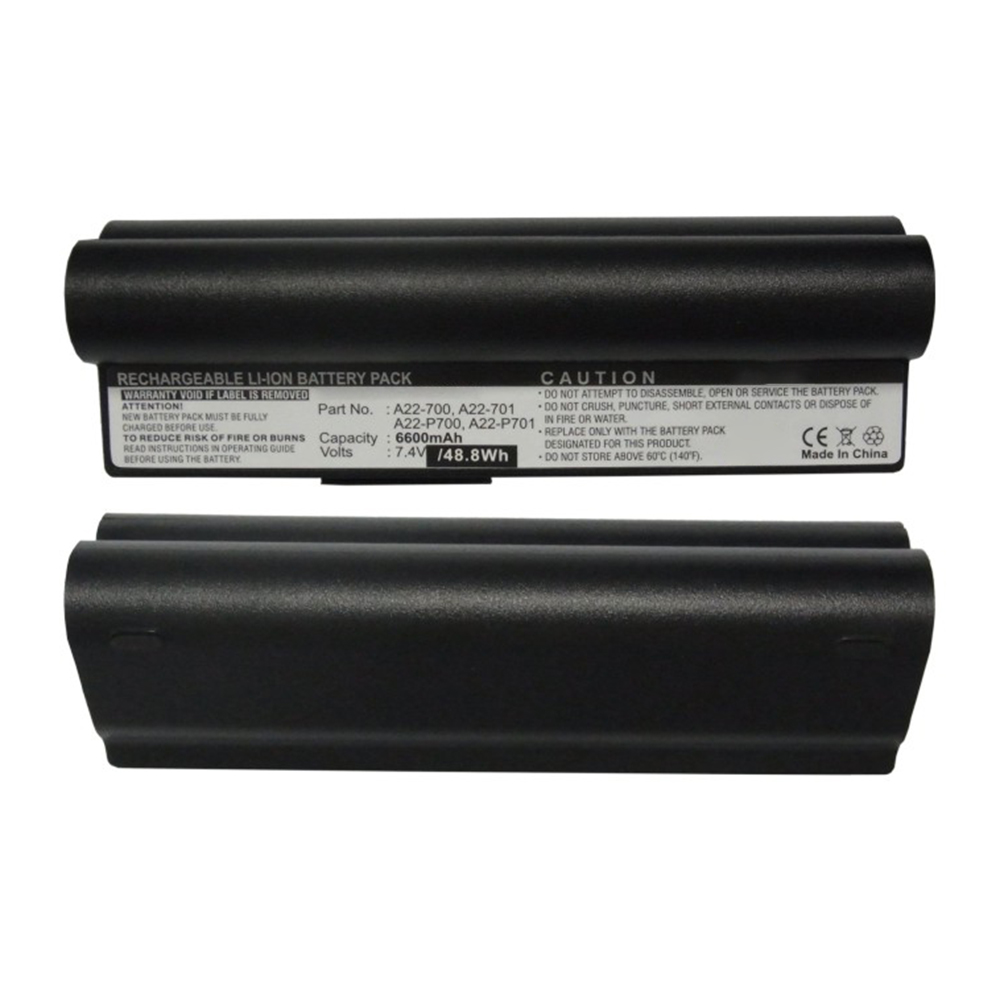 Synergy Digital Laptop Battery, Compatible with Asus A22-701 Laptop Battery (Li-ion, 7.4V, 6600mAh)
