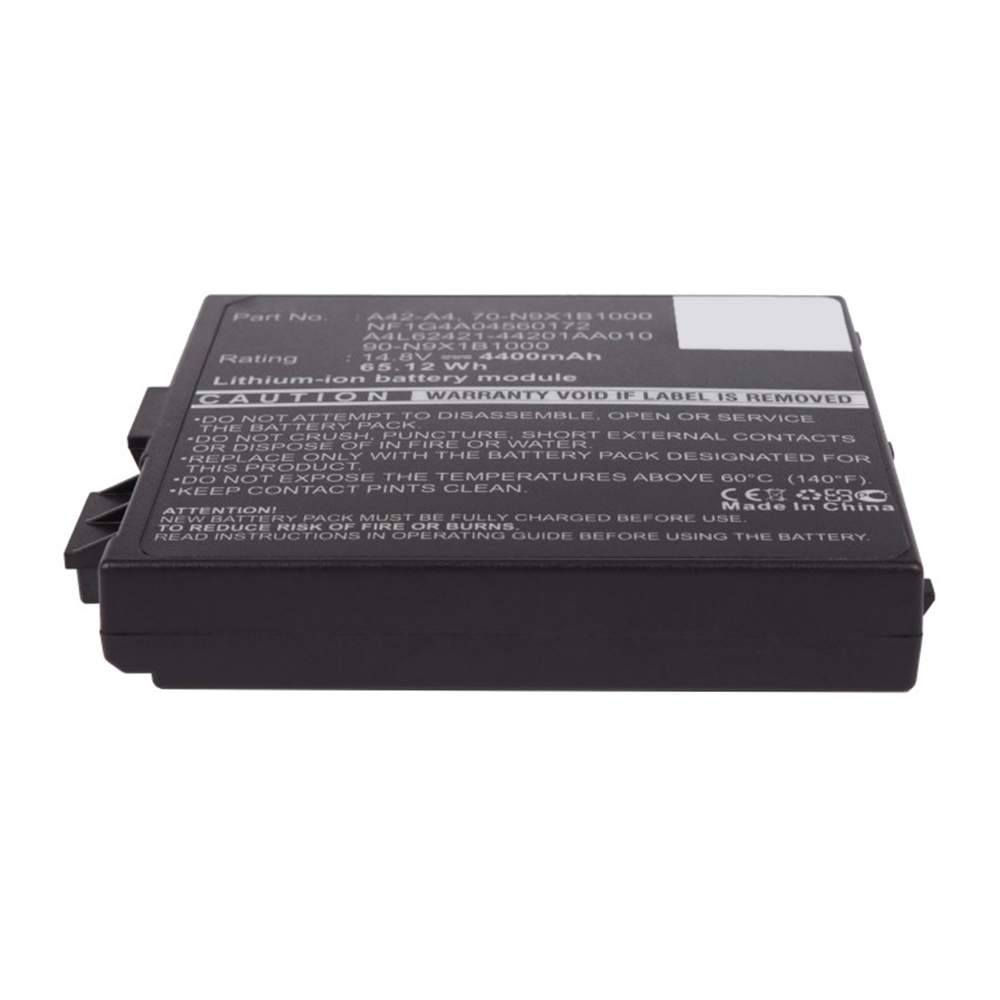 Synergy Digital Laptop Battery, Compatible with Asus A42-A4 Laptop Battery (Li-ion, 14.8V, 4400mAh)