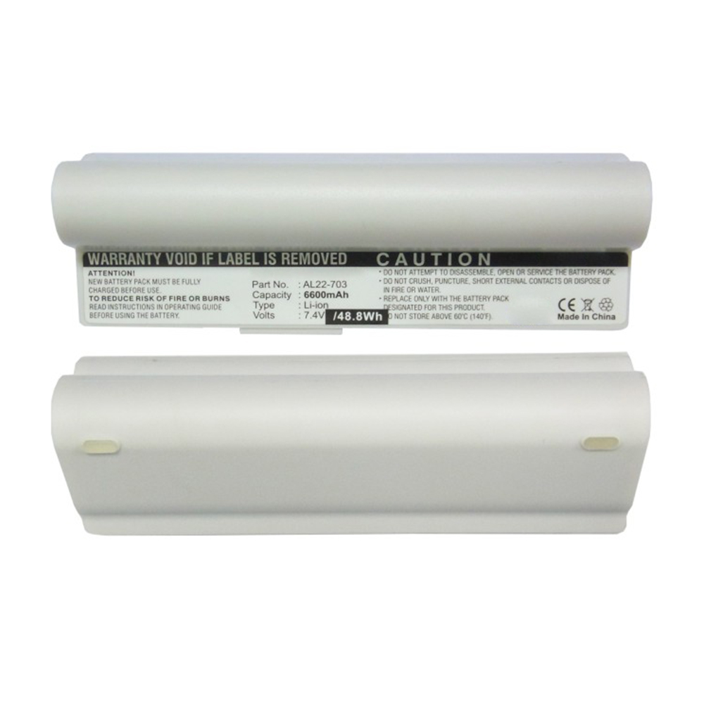 Synergy Digital Laptop Battery, Compatible with Asus AL22-703 Laptop Battery (Li-ion, 7.4V, 6600mAh)