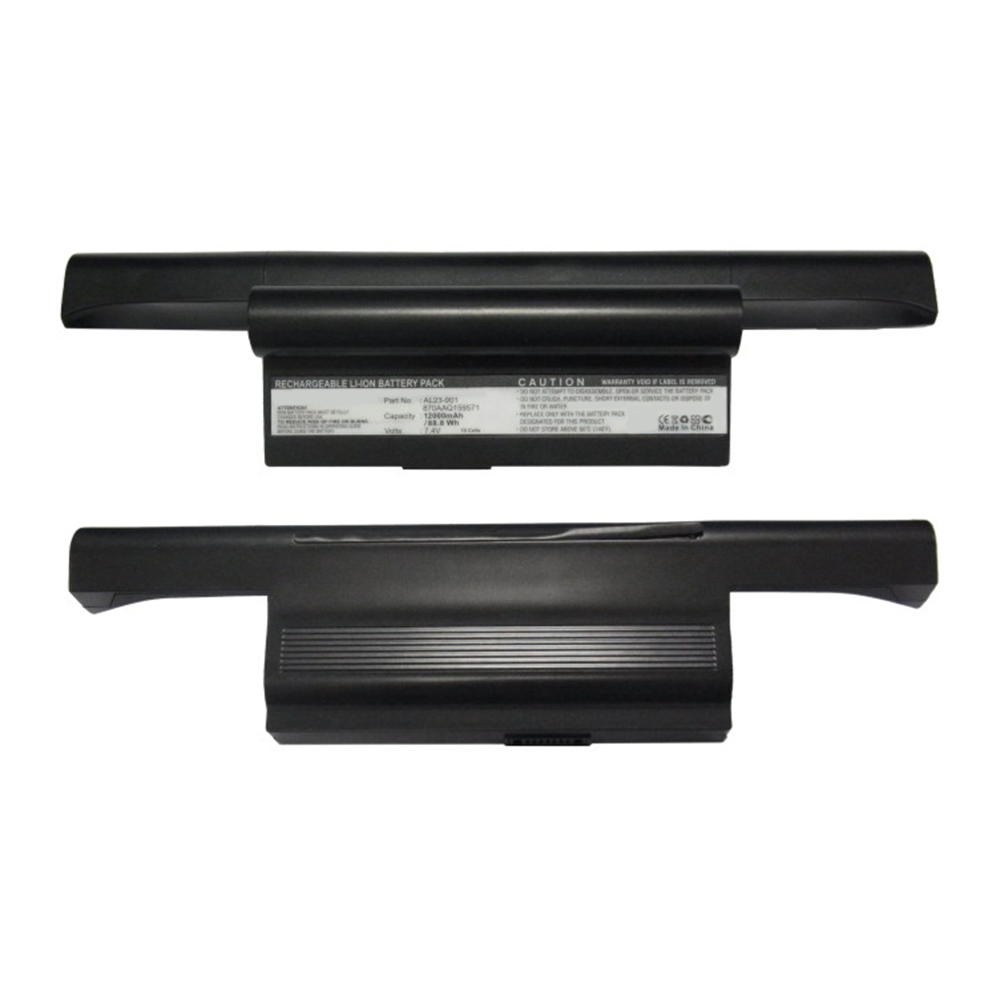 Synergy Digital Laptop Battery, Compatible with Asus AL23-901 Laptop Battery (Li-ion, 7.4V, 13000mAh)