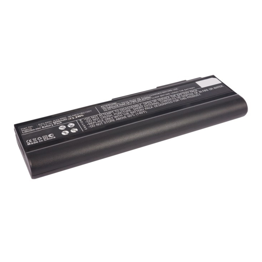 Synergy Digital Laptop Battery, Compatible with Asus A32-M50 Laptop Battery (Li-ion, 11.1V, 6600mAh)