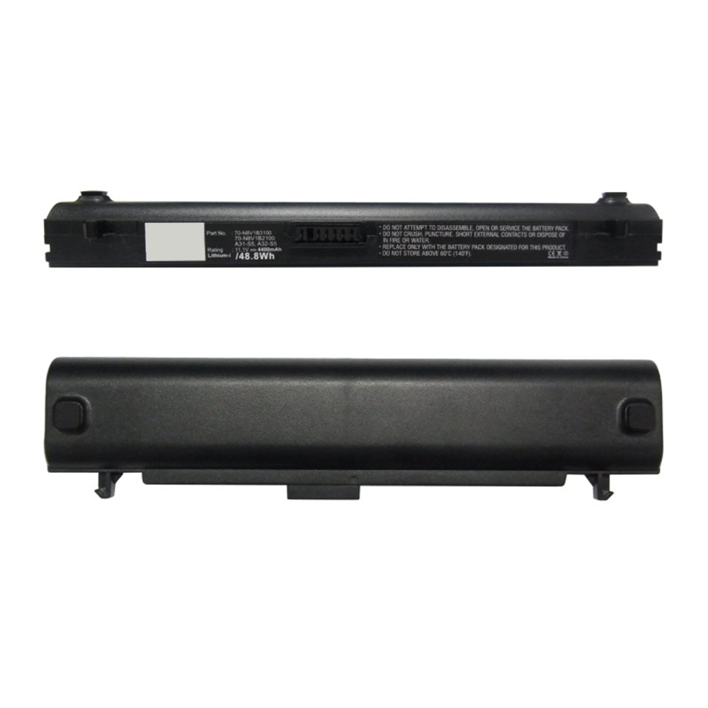 Synergy Digital Laptop Battery, Compatible with Asus A31-S5 Laptop Battery (Li-ion, 11.1V, 4400mAh)