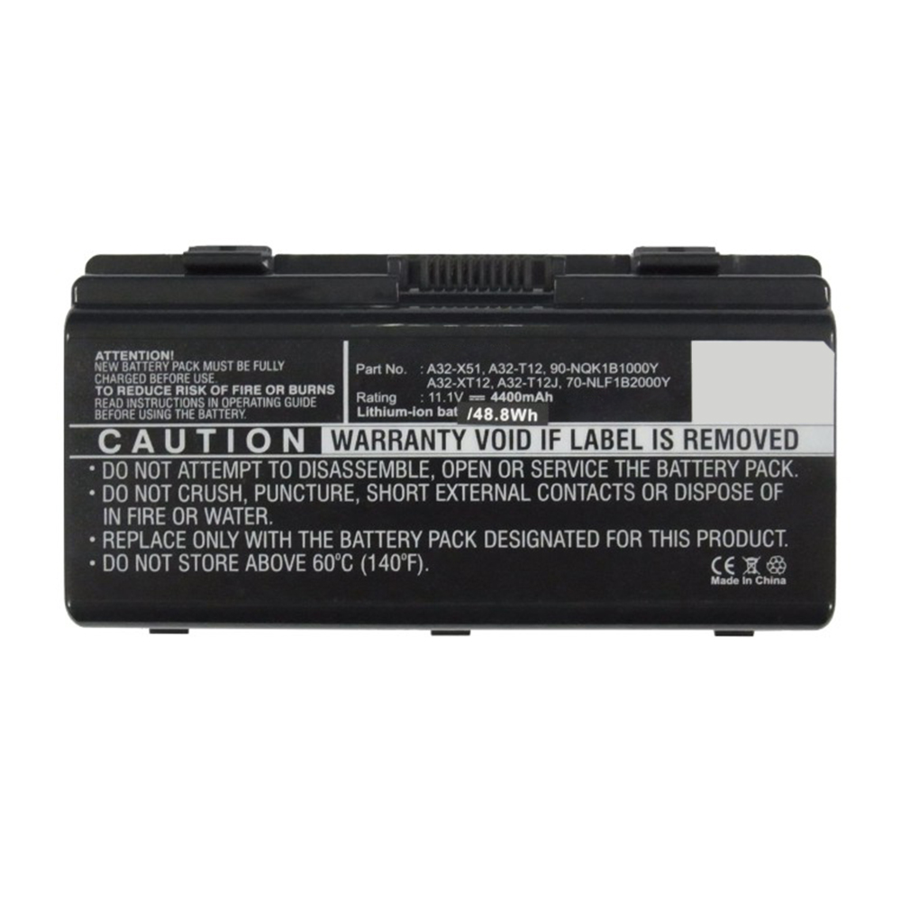 Synergy Digital Laptop Battery, Compatible with Asus A32-T12 Laptop Battery (Li-ion, 11.1V, 4400mAh)