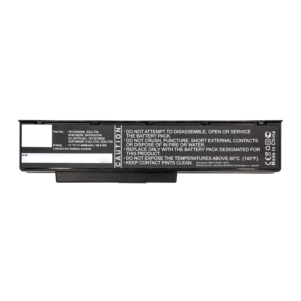 Synergy Digital Laptop Battery, Compatible with BenQ DHR504 Laptop Battery (Li-ion, 11.1V, 4400mAh)