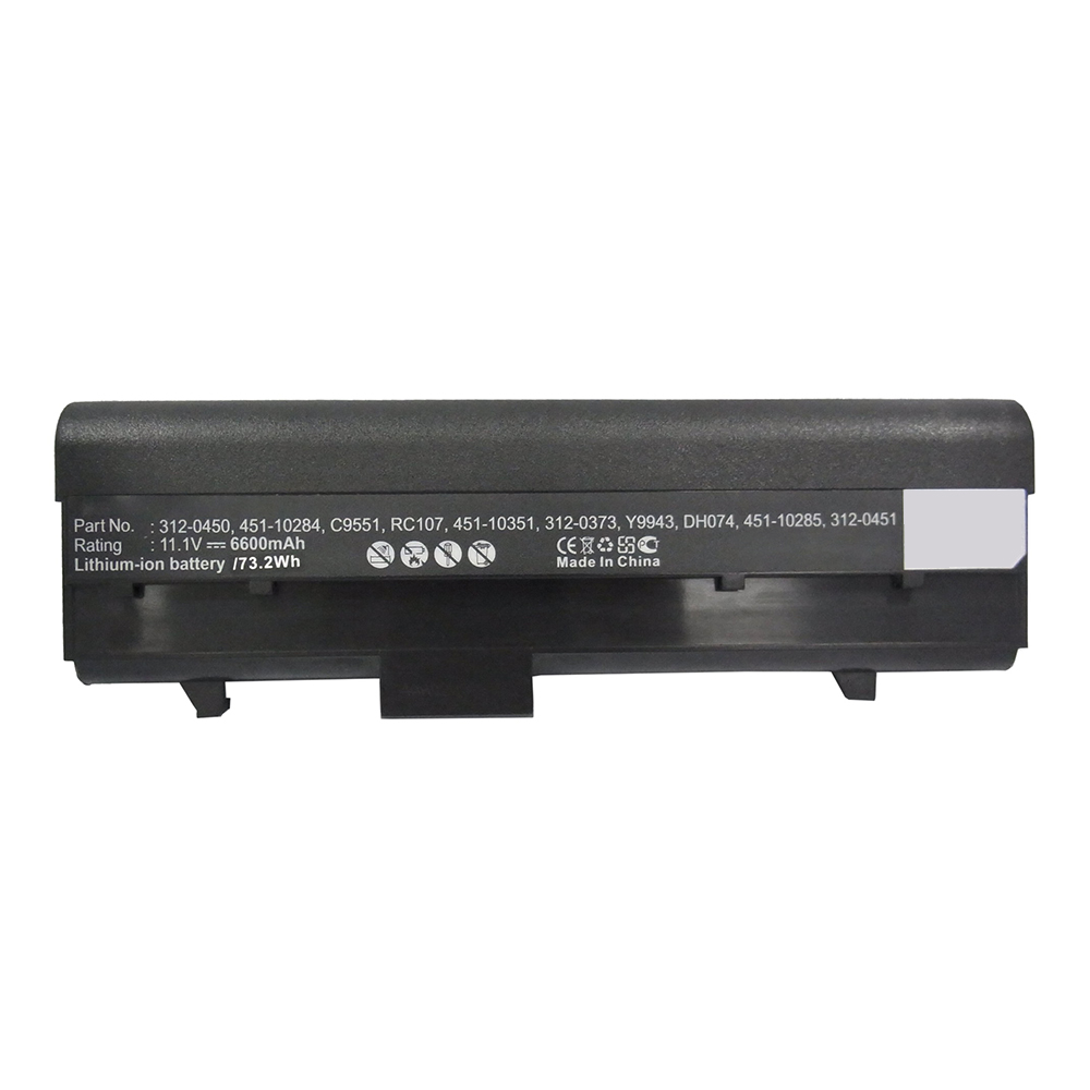Synergy Digital Laptop Battery, Compatible with DELL C9551 Laptop Battery (Li-ion, 11.1V, 4400mAh)