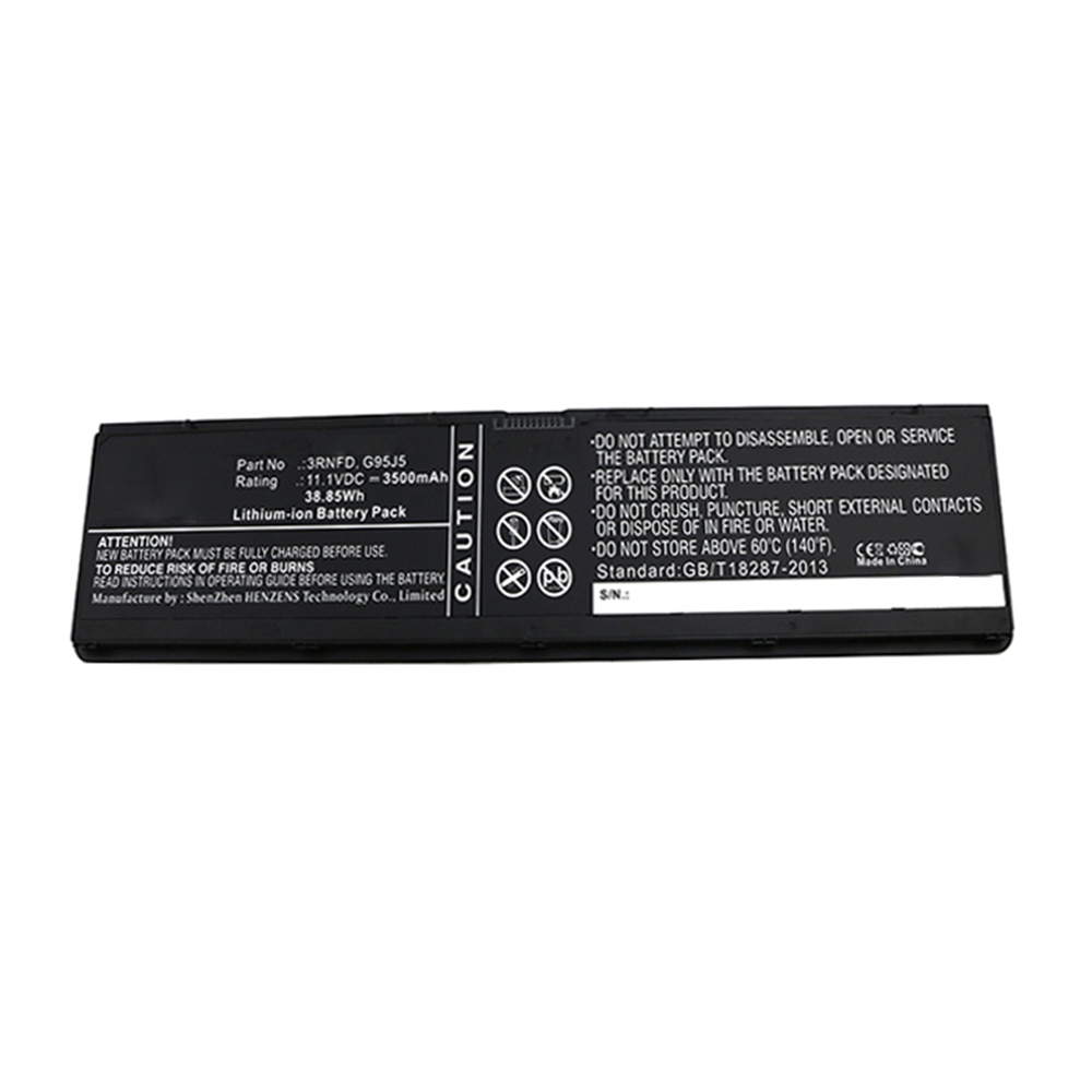 Synergy Digital Laptop Battery, Compatible with DELL F38HT Laptop Battery (Li-ion, 11.1V, 3500mAh)