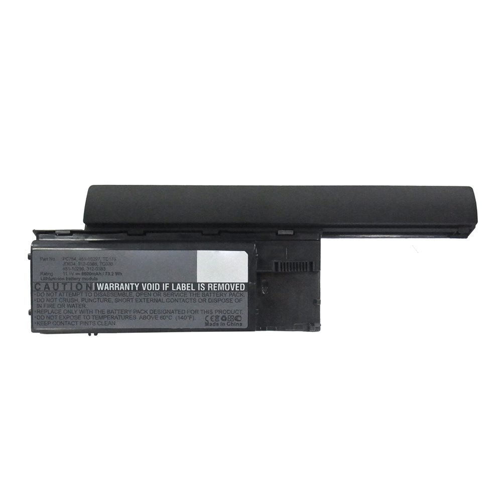 Synergy Digital Laptop Battery, Compatible with DELL JD648 Laptop Battery (Li-ion, 11.1V, 6600mAh)
