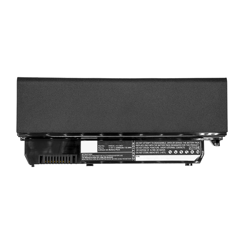 Synergy Digital Laptop Battery, Compatible with DELL D044H Laptop Battery (Li-ion, 14.8V, 2200mAh)