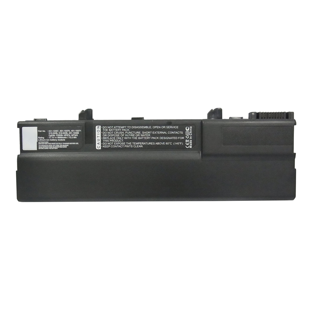 Synergy Digital Laptop Battery, Compatible with DELL CG036 Laptop Battery (Li-ion, 11.1V, 6600mAh)