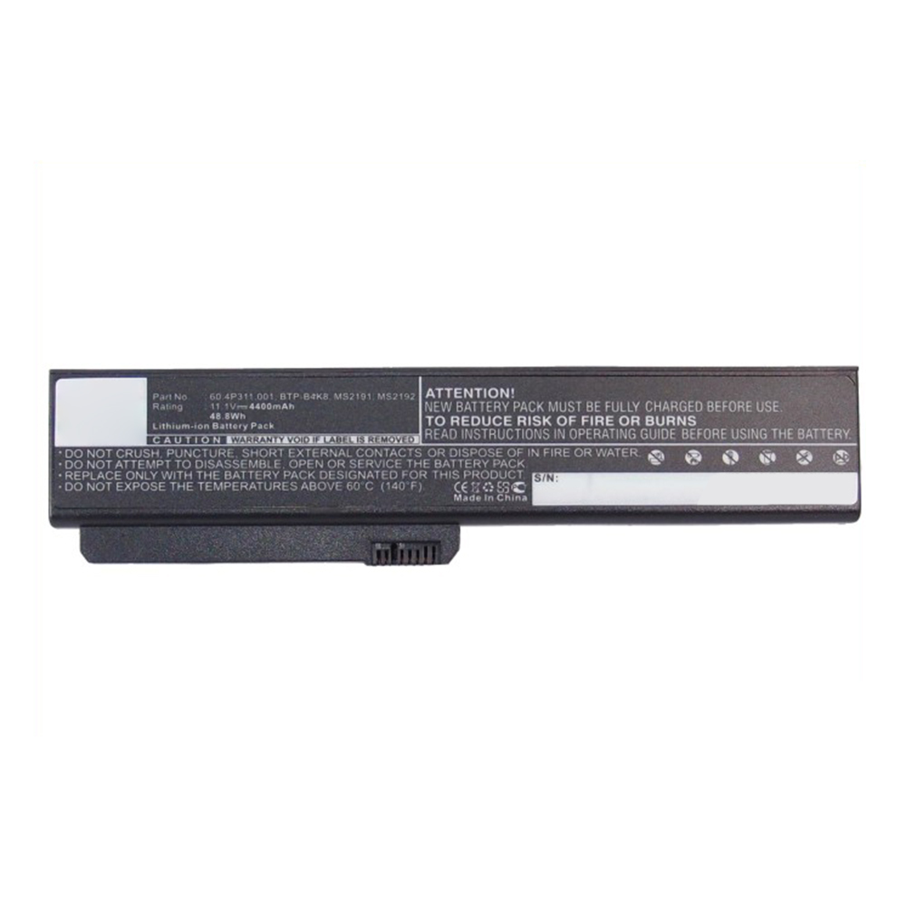 Synergy Digital Laptop Battery, Compatible with Fujitsu SQU-518 Laptop Battery (Li-ion, 11.1V, 4400mAh)