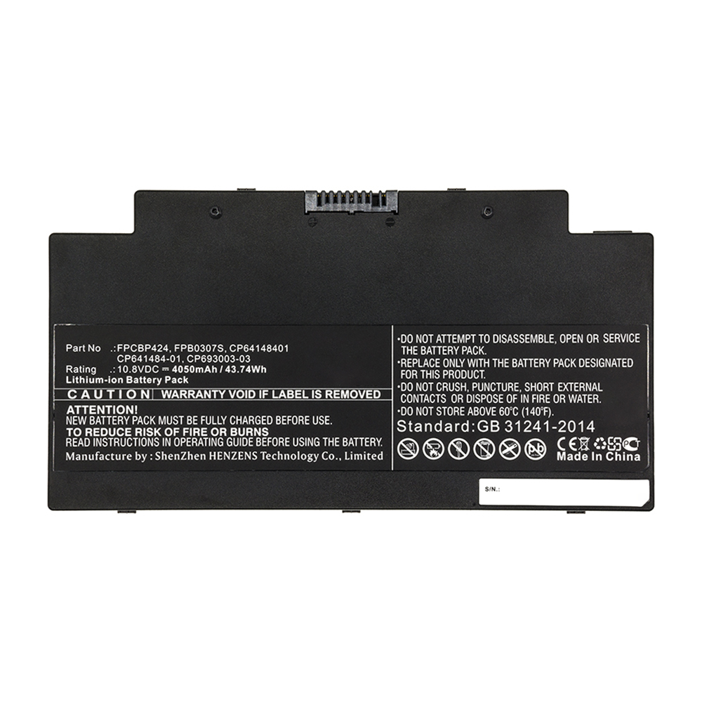 Synergy Digital Laptop Battery, Compatible with Fujitsu FMVA77MB Laptop Battery (Li-ion, 10.8V, 4050mAh)