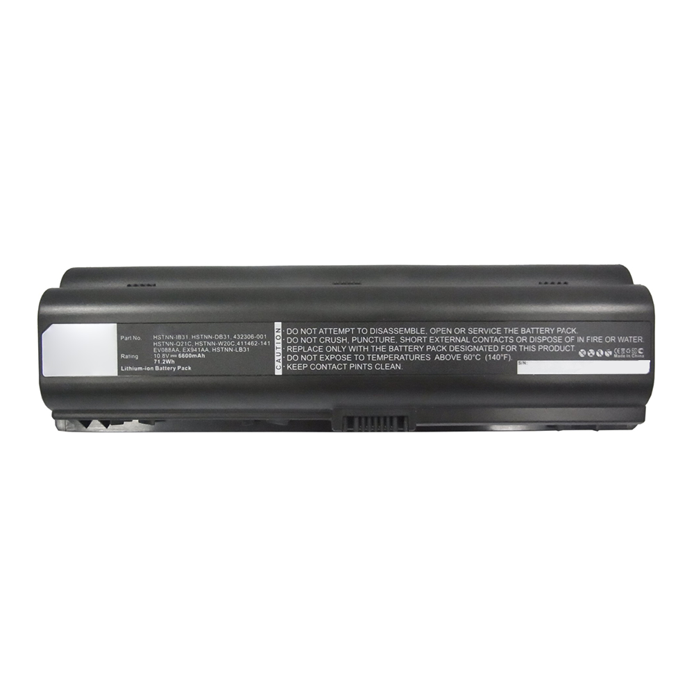 Synergy Digital Laptop Battery, Compatible with HP HSTNN-C17C Laptop Battery (Li-ion, 10.8V, 6600mAh)