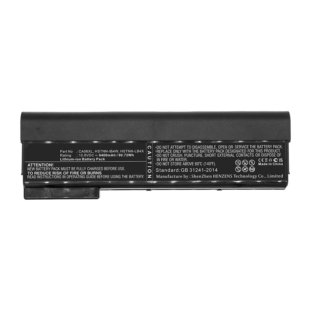 Synergy Digital Laptop Battery, Compatible with HP CA06 Laptop Battery (Li-ion, 10.8V, 8400mAh)