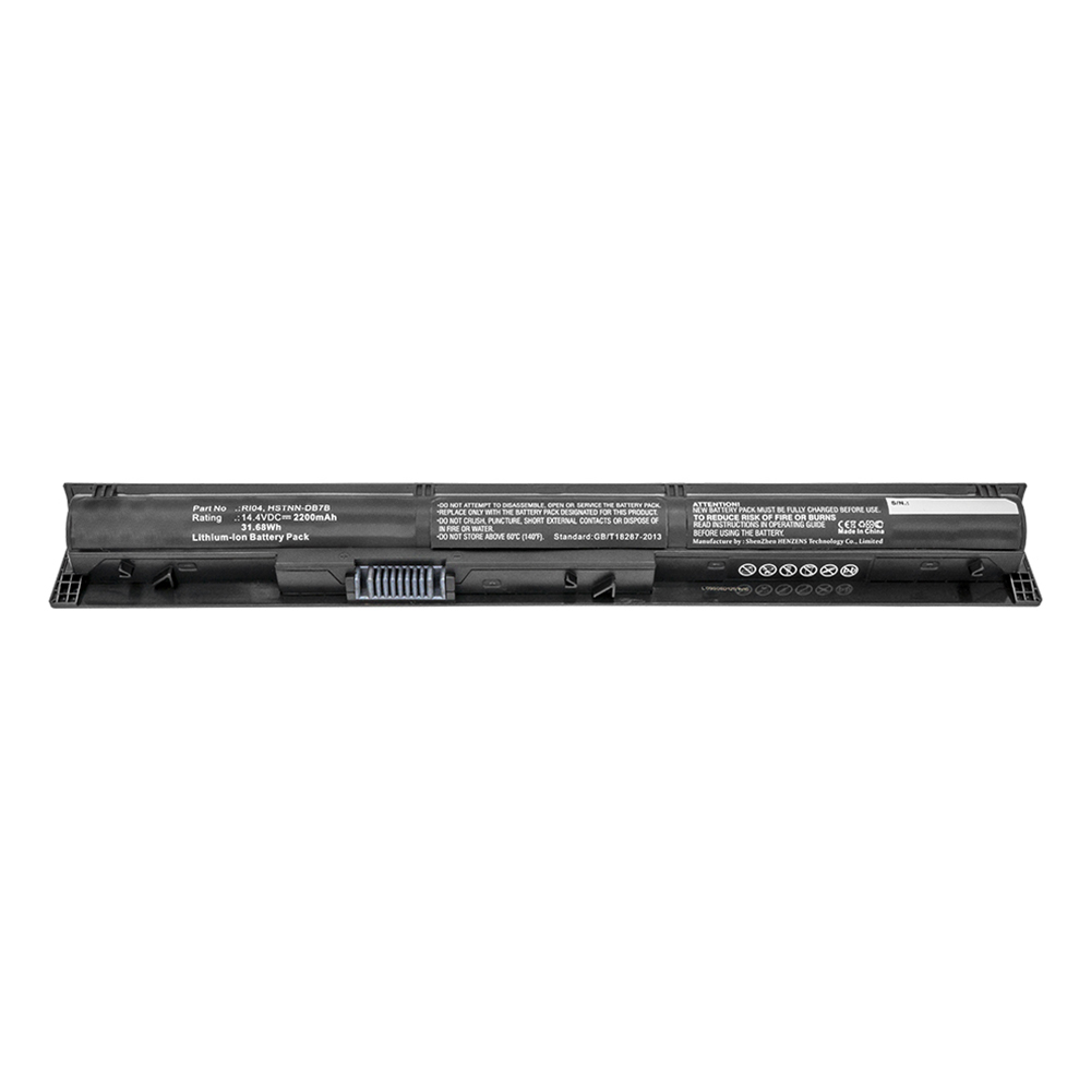 Synergy Digital Laptop Battery, Compatible with HP RI04 Laptop Battery (Li-ion, 14.4V, 2200mAh)