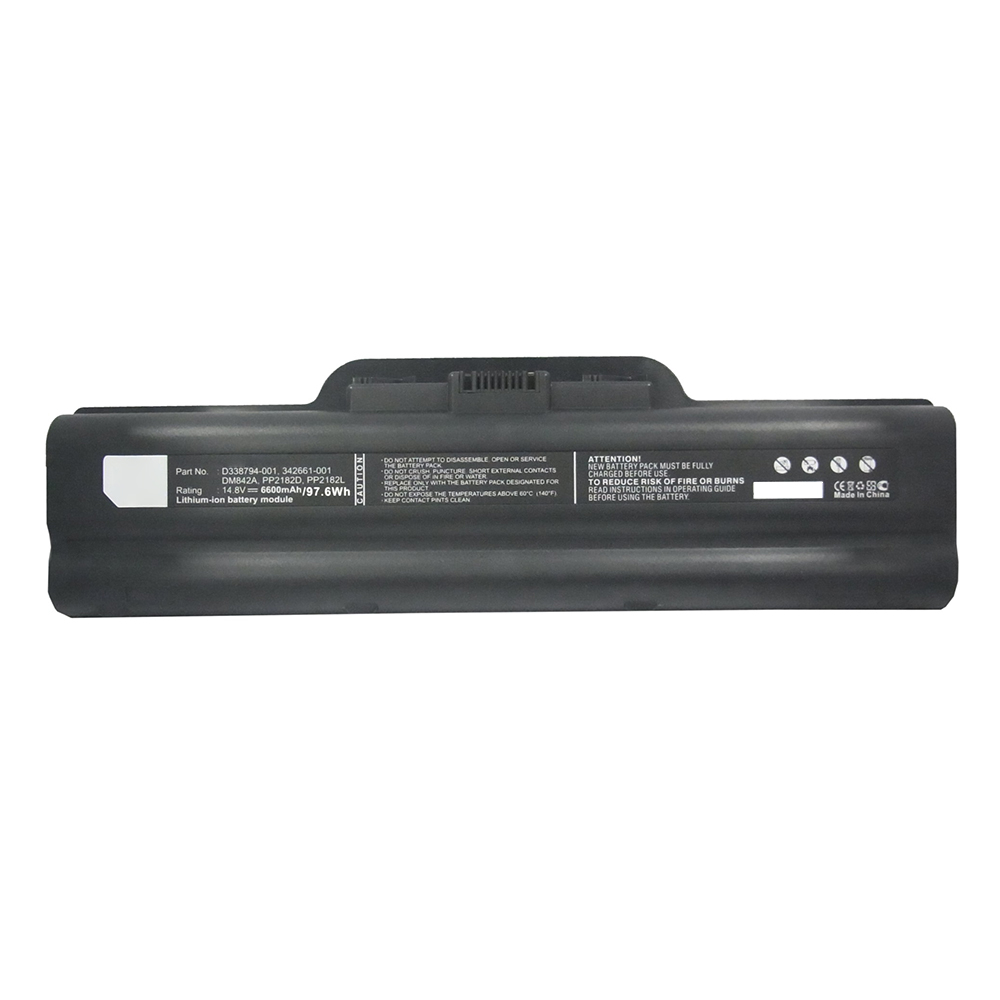 Synergy Digital Laptop Battery, Compatible with HP PP2182D Laptop Battery (Li-ion, 14.8V, 6600mAh)