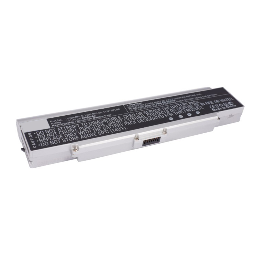 Synergy Digital Laptop Battery, Compatible with Sony VGP-BPL9 Laptop Battery (Li-ion, 11.1V, 6600mAh)