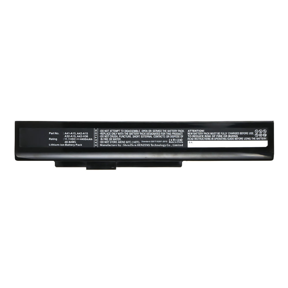 Synergy Digital Laptop Battery, Compatible with Medion A32-A15 Laptop Battery (Li-ion, 11.1V, 4400mAh)