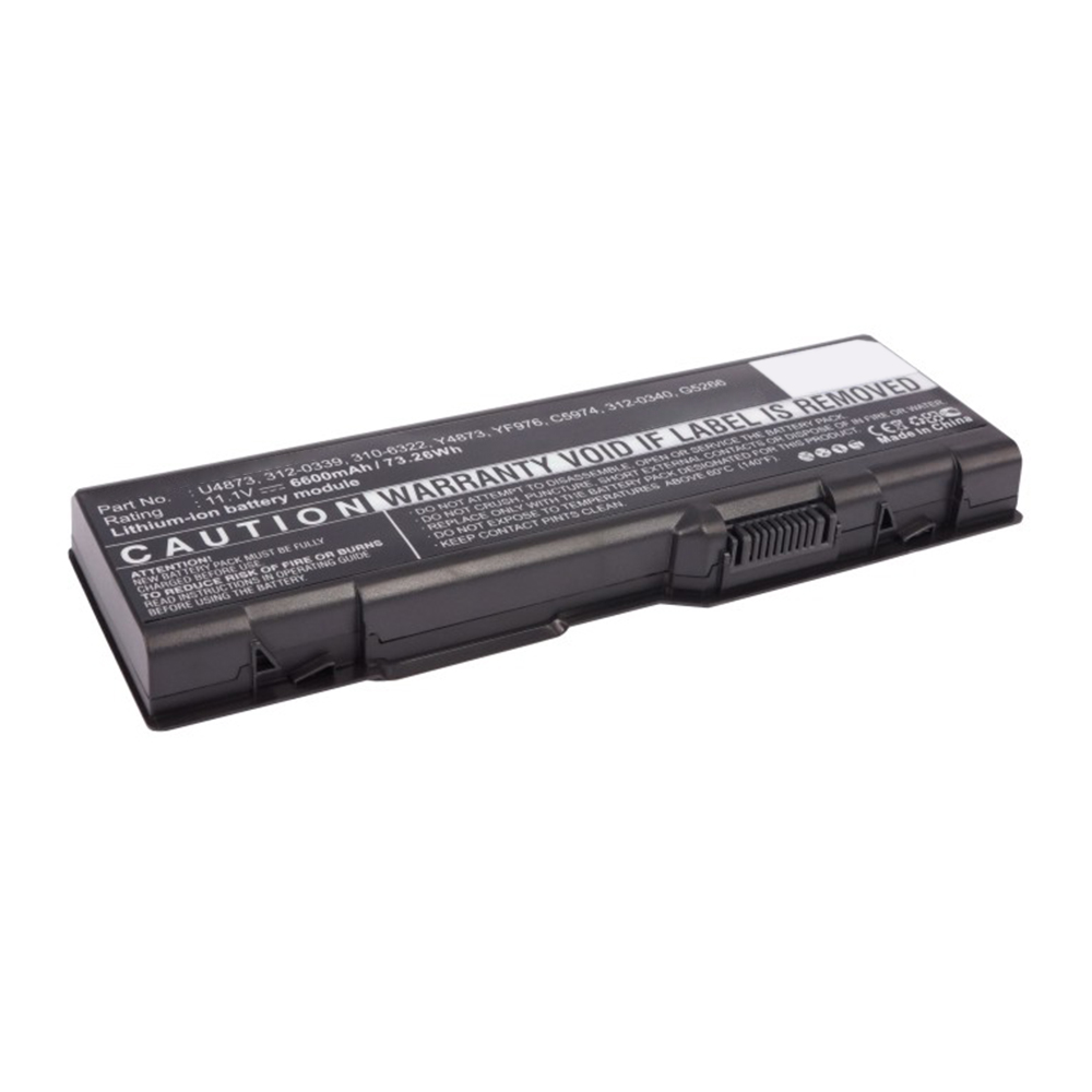 Synergy Digital Laptop Battery, Compatible with DELL  312-0339 Laptop Battery (Li-ion, 11.1V, 6600mAh)