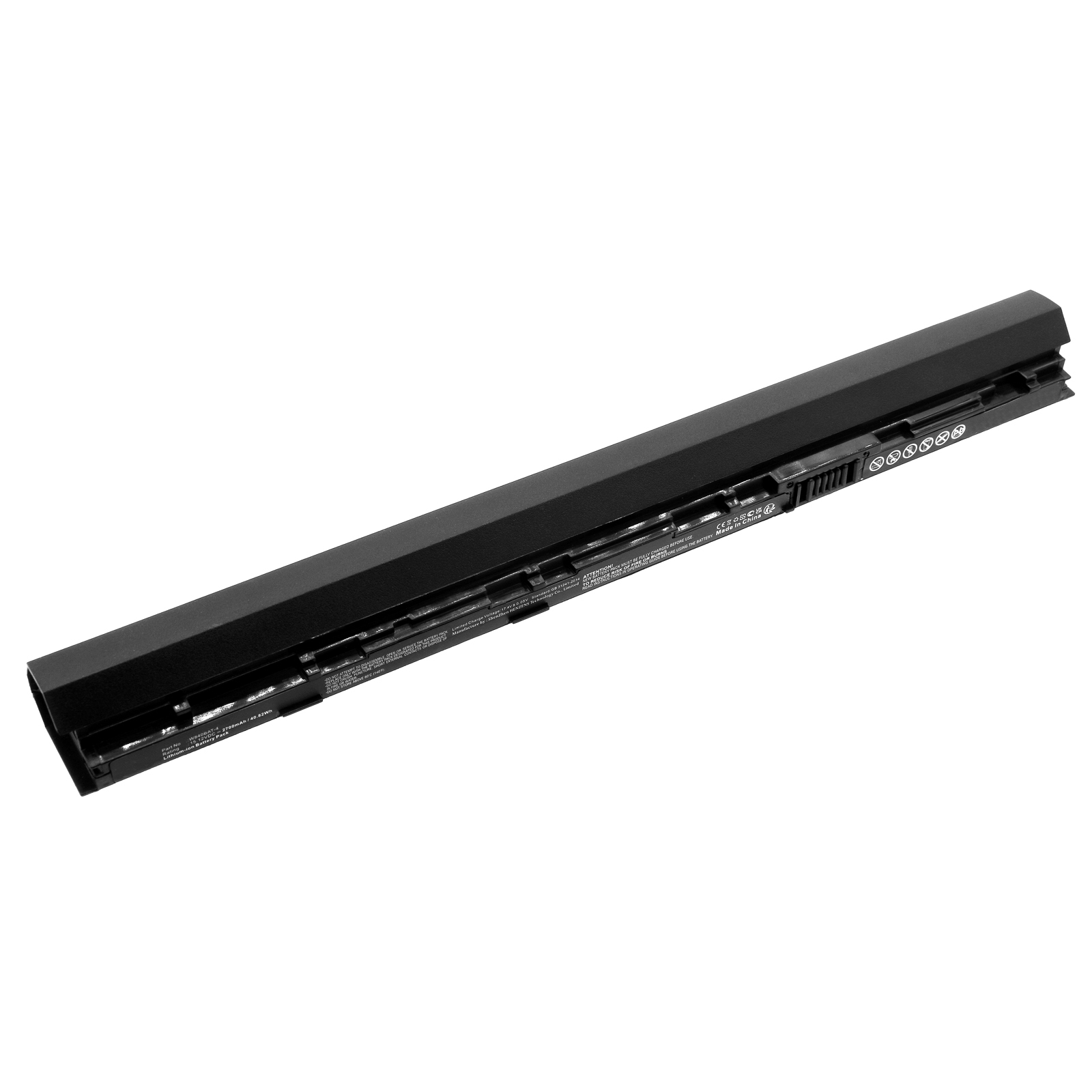 Synergy Digital Laptop Battery, Compatible with Clevo W840BAT-4 Laptop Battery (Li-ion, 15.12V, 2700mAh)