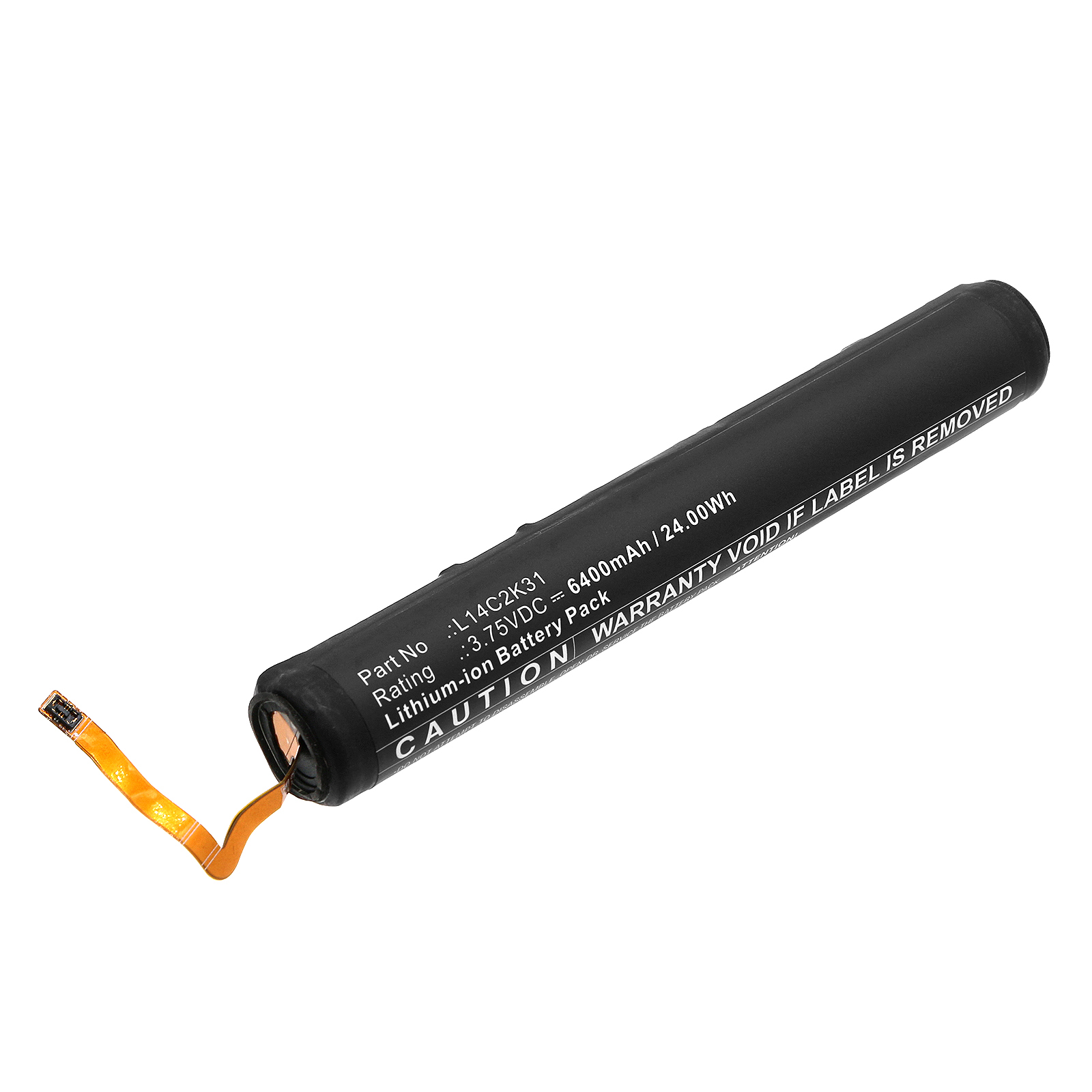 Synergy Digital Laptop Battery, Compatible with Lenovo L14C2K31 Laptop Battery (Li-ion, 3.75V, 6400mAh)