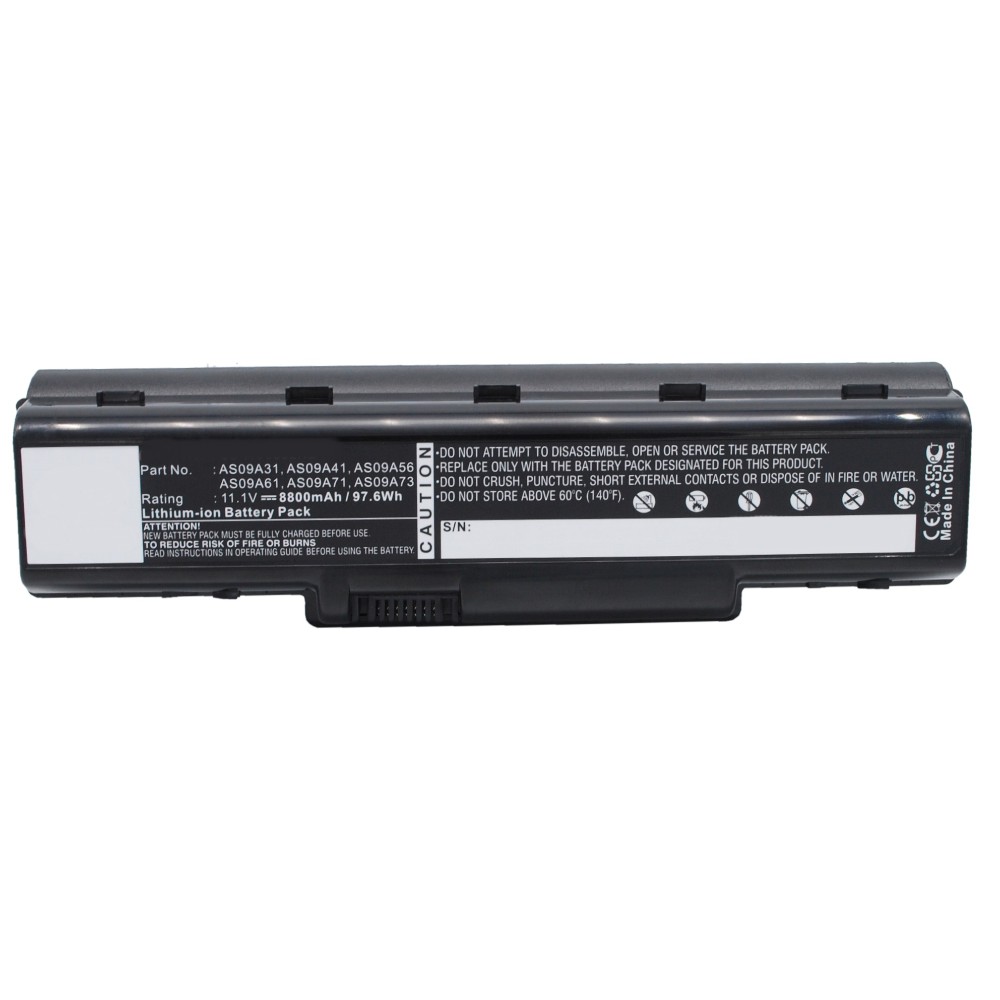 Synergy Digital Notebook, Laptop Battery, Compatible with Acer Aspire AS5517-5661, Aspire 4732, Aspire 4732Z, Aspire 4732Z-431G16Mn, Aspire 4732Z-432G25MN, Aspire 5516, Aspire 5517, Aspire 5517-1127, Aspire 5517-1208, Aspire 5517-1216, Aspire 5517-1502, Aspire 5517-1643, Aspire 5517-5078, Aspire 5517-5086, Aspire 5517-5136, Aspire 5517-5535, Aspire 5517-5661, Aspire 5517-5671, Aspire 5517-5700, Aspire 5517-5997 Notebook, Laptop Battery (11.1, Li-ion, 8800mAh)
