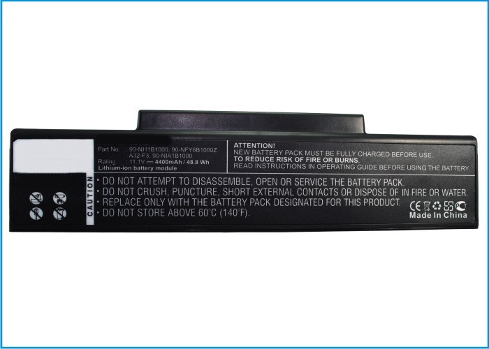 Synergy Digital Notebook, Laptop Battery, Compatible with Advent 7093, QT5500 Notebook, Laptop Battery (11.1, Li-ion, 4400mAh)