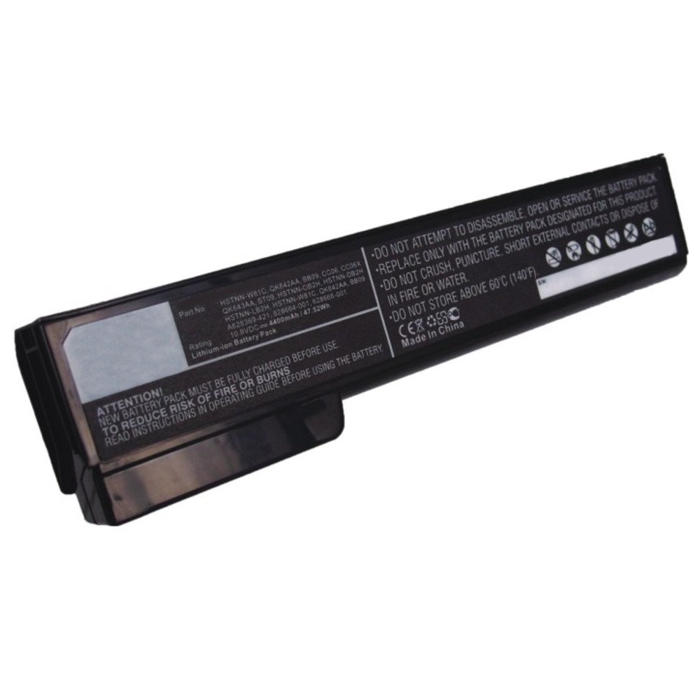 Synergy Digital Notebook, Laptop Battery, Compatible with HP 6360t Mobile Thin Client, EliteBook 8460p, EliteBook 8460w, EliteBook 8470p, EliteBook 8470w, EliteBook 8560p, EliteBook 8570p, EliteBook 8570w, ProBook 6360b, ProBook 6460b, ProBook 6465b, ProBook 6470b, ProBook 6475b, ProBook 6560b, ProBook 6565b, ProBook 6570b Notebook, Laptop Battery (10.8, Li-ion, 4400mAh)