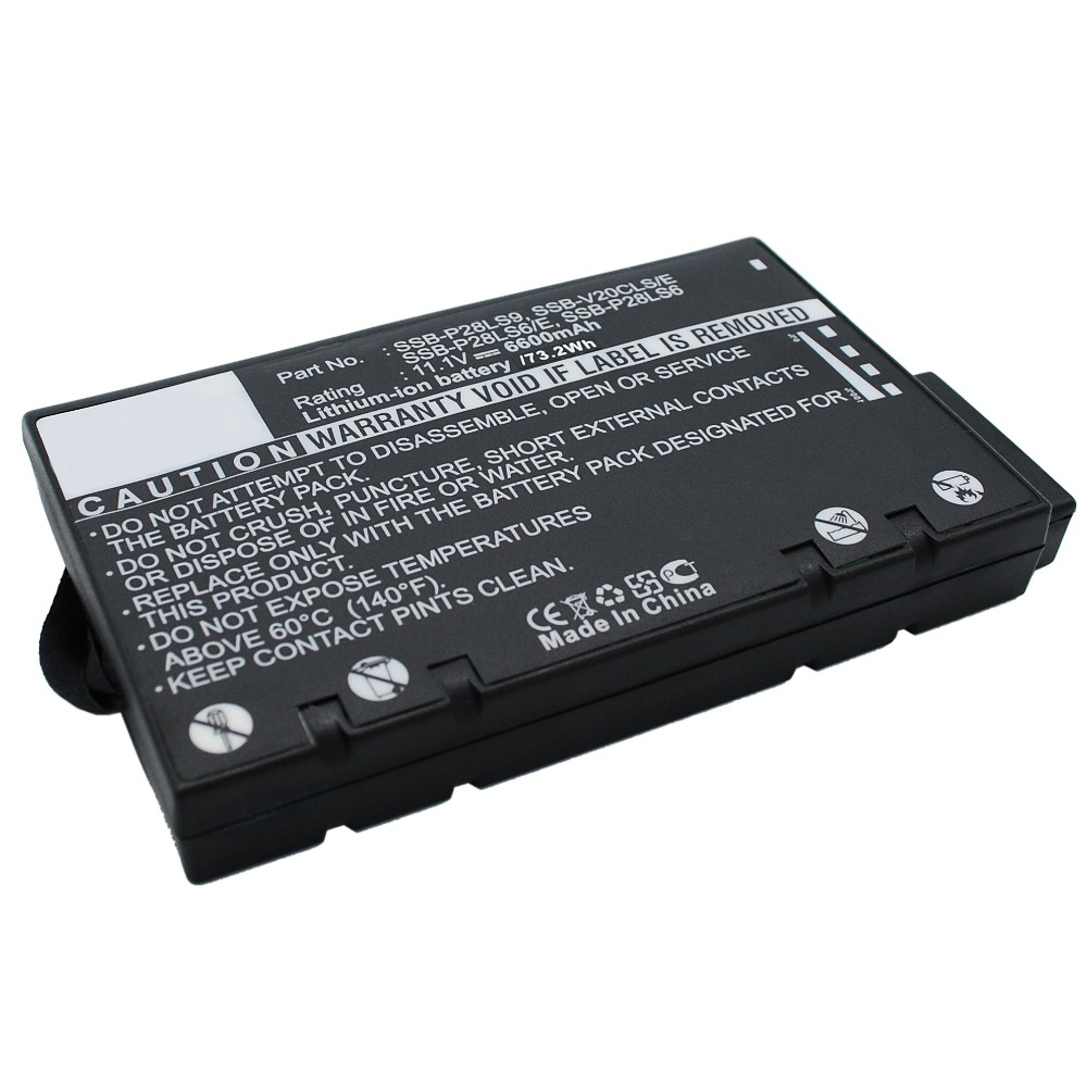 Synergy Digital Notebook, Laptop Battery, Compatible with Samsung P28 cXVM 340 Notebook, Laptop Battery (11.1, Li-ion, 6600mAh)