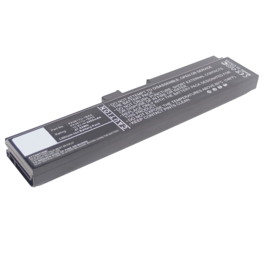 Synergy Digital Notebook, Laptop Battery, Compatible with Toshiba Satellite L775-S7252 Notebook, Laptop Battery (10.8, Li-ion, 4400mAh)