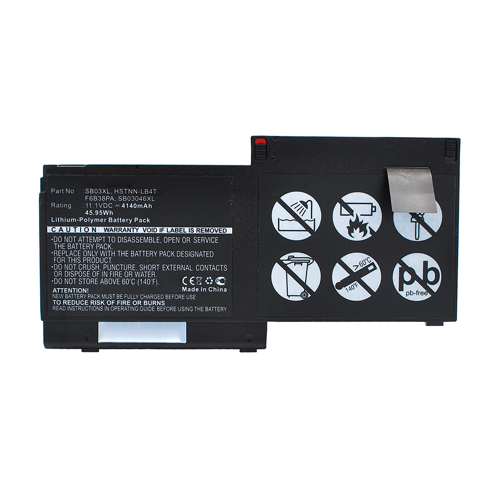 Synergy Digital Laptop Battery, Compatible with HP 716725-171, 716725-1C1, 716726-171, 716726-1C1 Laptop Battery (11.1V, Li-Pol, 4140mAh)
