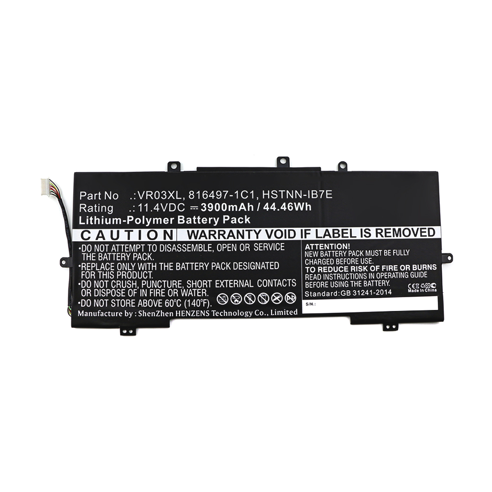 Synergy Digital Laptop Battery, Compatible with HP 816238-850, 816243-005, 816497-1C1, B06XK8RBL2 Laptop Battery (11.4V, Li-Pol, 3900mAh)