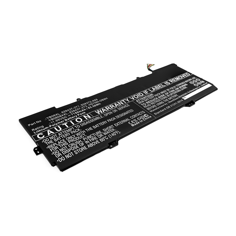 Synergy Digital Laptop Battery, Compatible with HP 928372-856, 928427-271, 928427-272, HSTNN-DB8H Laptop Battery (11.55V, Li-Pol, 7150mAh)