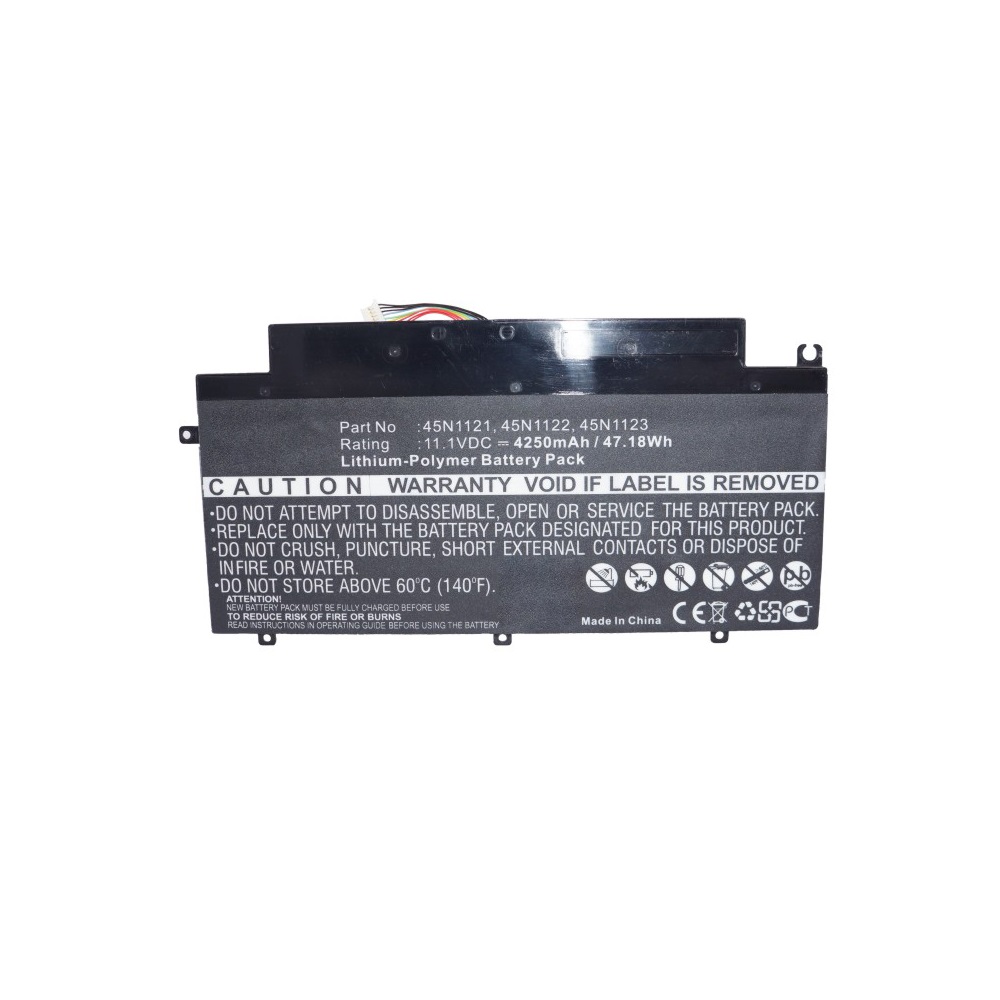 Synergy Digital Laptop Battery, Compatible with Lenovo ASM 45N1122 Laptop Battery (Li-Pol, 11.1V, 4250mAh)