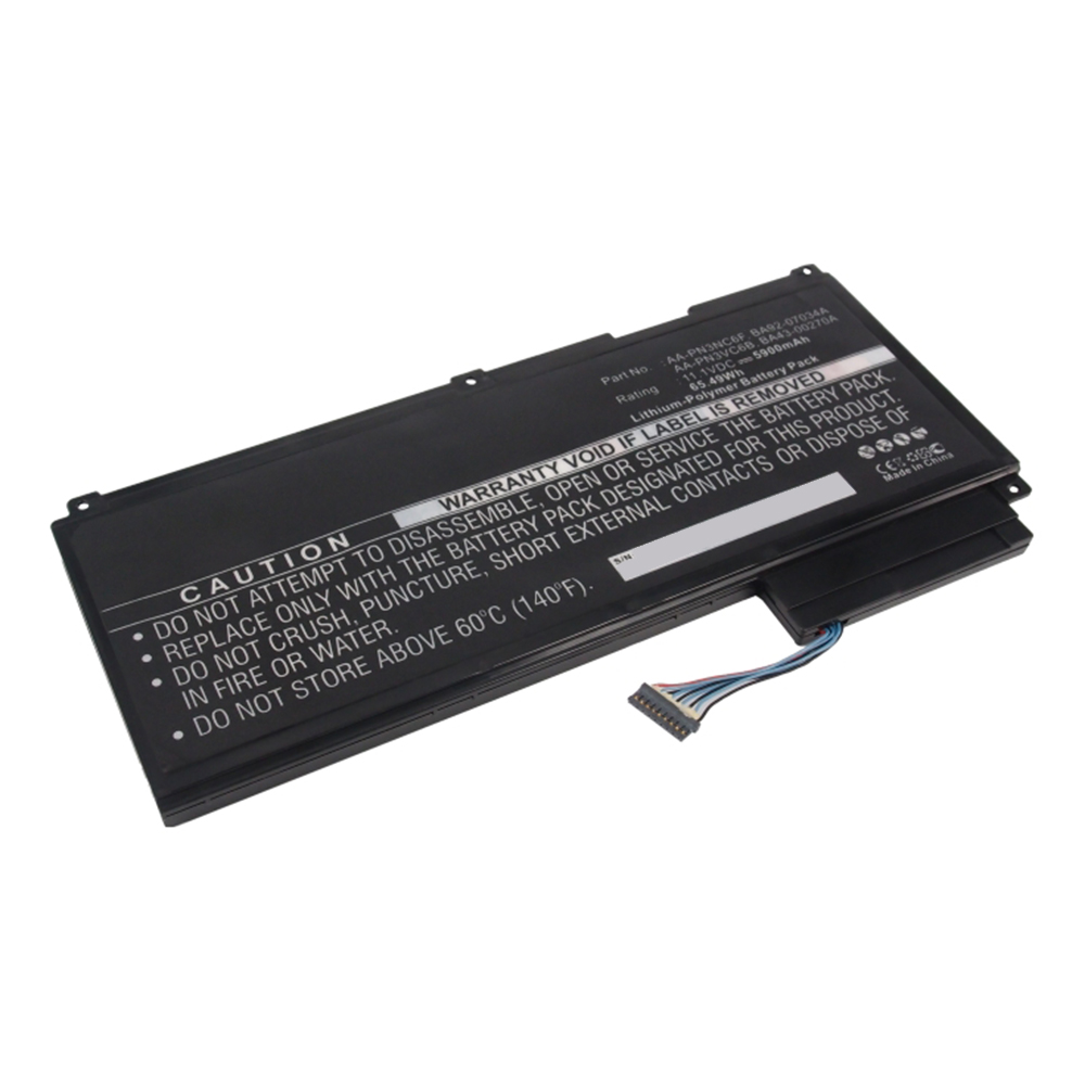 Synergy Digital Laptop Battery, Compatible with Samsung AA-PN3NC6F Laptop Battery (Li-Pol, 11.1V, 5900mAh)