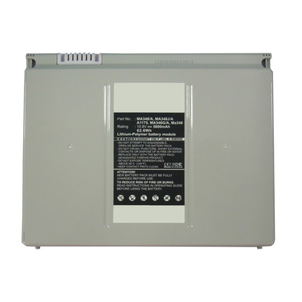 Synergy Digital Laptop Battery, Compatible with Apple A1175 Laptop Battery (Li-Pol, 10.8V, 5800mAh)
