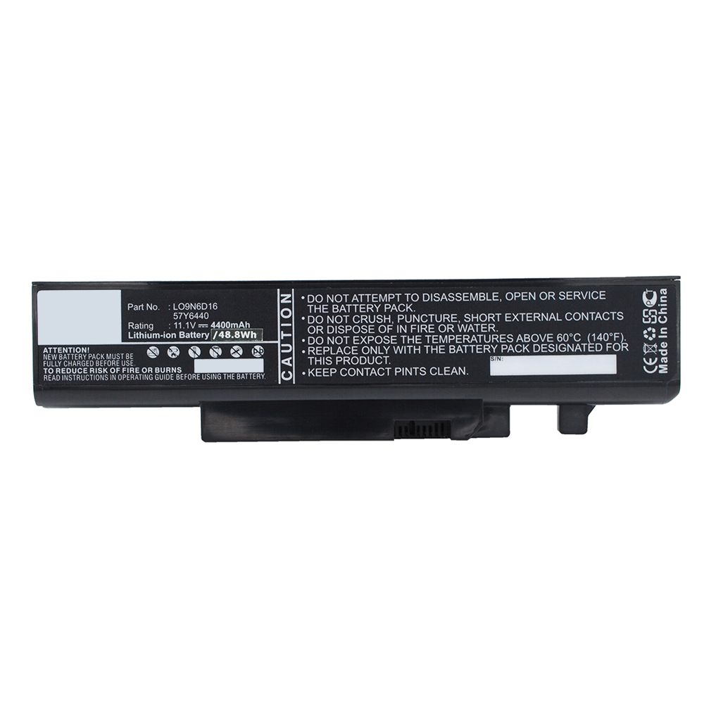 Synergy Digital Laptop Battery, Compatible with Lenovo L08S6DB Laptop Battery (Li-Pol, 11.1V, 4400mAh)