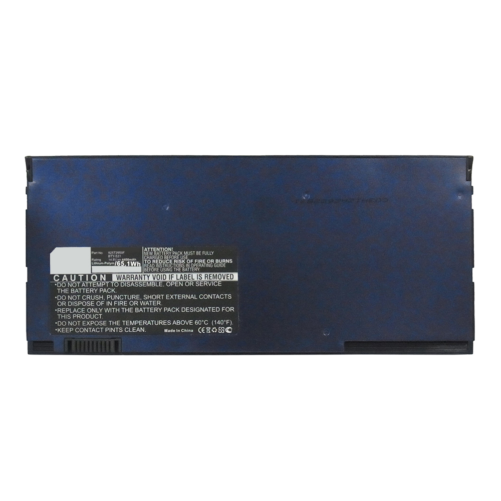 Synergy Digital Laptop Battery, Compatible with MSI BTY-S31 Laptop Battery (Li-Pol, 14.8V, 4400mAh)