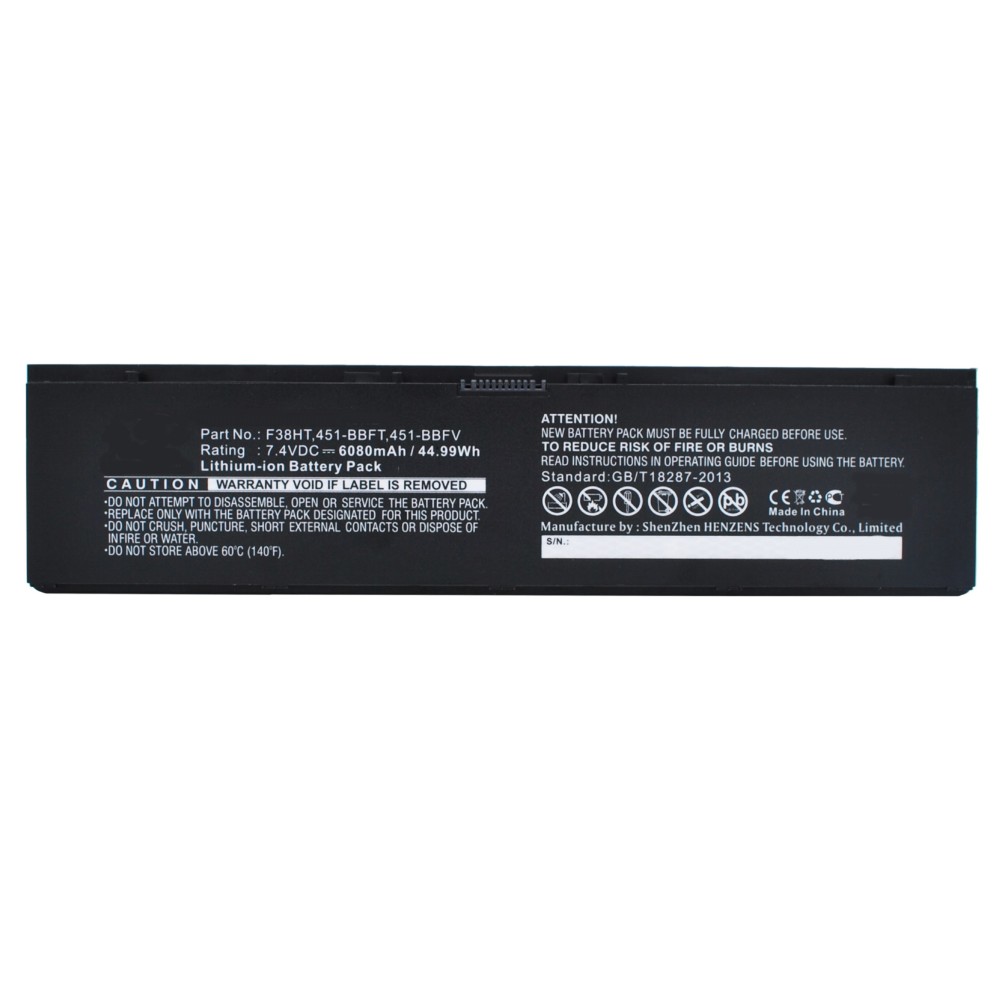 Synergy Digital Notebook, Laptop Battery, Compatible with DELL Latitude 14 7000, Latitude 14 E7440, Latitude E7440, Latitude E7440 Touch, Latitude E7450 Notebook, Laptop Battery (7.4, Li-Pol, 6080mAh)