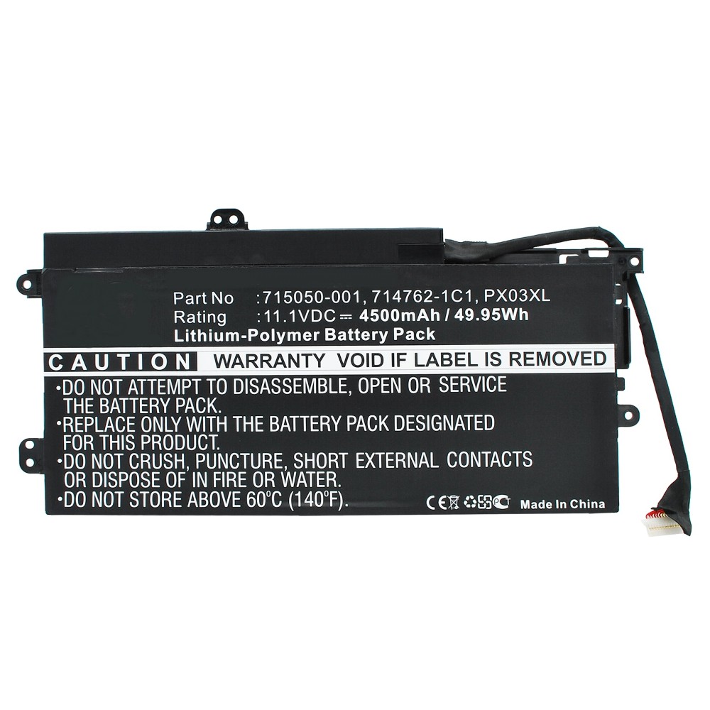 Synergy Digital Notebook, Laptop Battery, Compatible with HP Envy 14 Notebook, Laptop Battery (11.1, Li-Pol, 4500mAh)