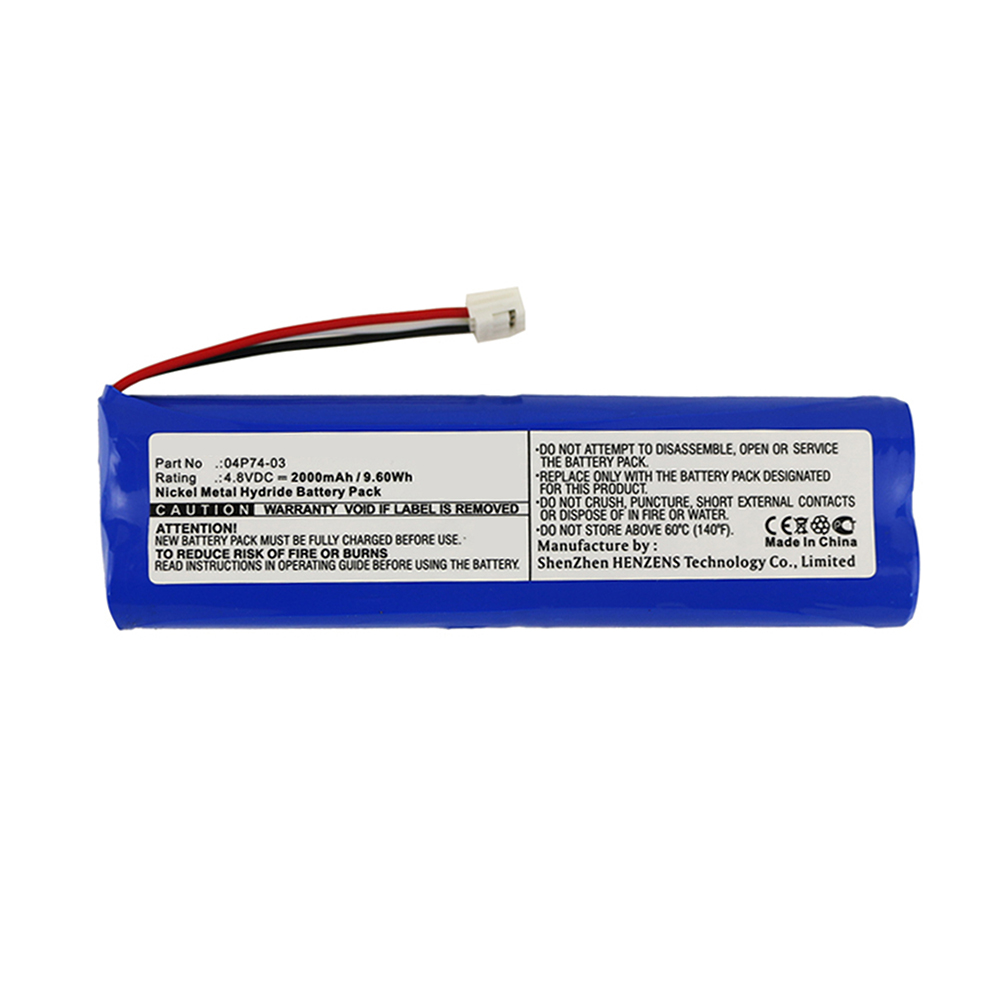 Synergy Digital Medical Battery, Compatible with I-Stat 04P74-03 Medical Battery (Ni-MH, 4.8V, 2000mAh)