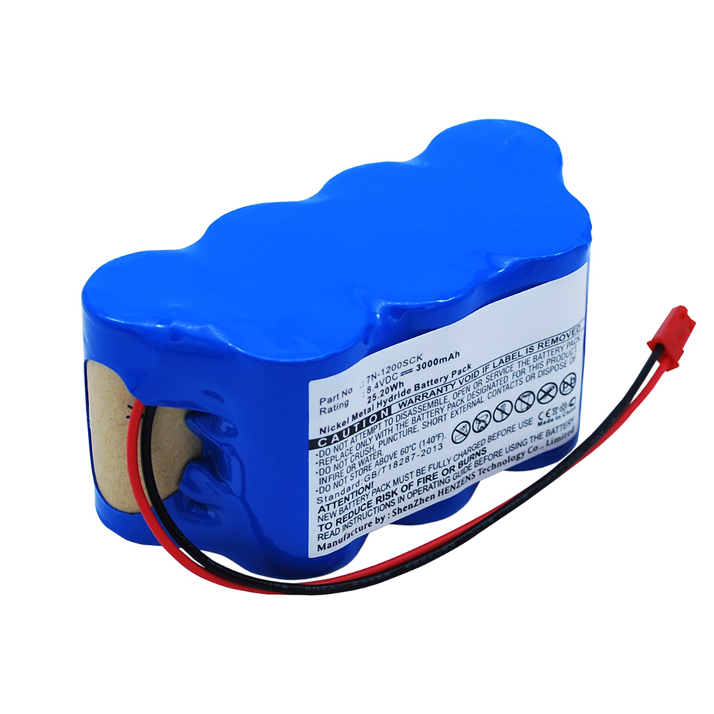 Synergy Digital Medical Battery, Compatible with JMS 7N-1200SCK Medical Battery (Ni-MH, 8.4V, 3000mAh)